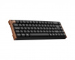 K6 HE SE Trådløst QMK Tastatur [Gateron 2.0 Purple Magnetic Switch] - Wood Black