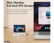 Mini Skjerm 3,5