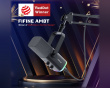 AM8T USB/XLR Dynamisk Mikrofon og Boom-arm - Svart