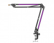 RGB Metall Mikrofonarm - Svart