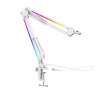 RGB Metall Mikrofon Arm - Hvit