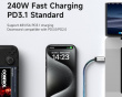 USB-C PD 240W 8K Kabel - 0,5 m