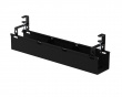 Kabelkanal med bordfeste - 80 cm