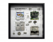 Retro Art Nintendo Gameboy SP Konsoll Utstilling - Sølv