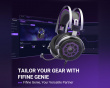 H18V Gaming Hodetelefoner - Svart