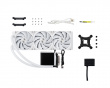 Panorama Upgraded A-RGB 360mm Liquid Cooler - White