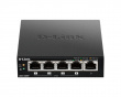 5-Port Skrivebords Gigabit PoE + Switch