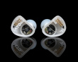 Gate IEM Hodetelefoner med 3.5 mm Mikrofon - Hvit