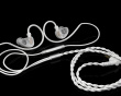 Gate IEM Hodetelefoner med 3.5 mm Mikrofon - Hvit
