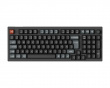 V5 Ultra 8K Hotswap Knob Trådløst ISO Tastatur - Svart [Silk POM Brown]
