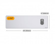 GMP 2 Sydd Gaming Musematte L Extended - Hvit