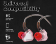 Zero 2 IEM Hodetelefoner med Mikrofon - 3,5 mm - Rosa