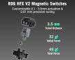 ROG Falchion Ace 75 HE Tastatur - Hvit [ROG HFX V2]