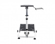 Racing Simulator Wheel Stand with Gear Shifter - LRS11 - Hvit
