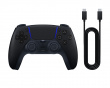 Playstation 5 DualSense V3 Trådløs + USB Kabel for PC - Midnight Black