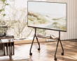 Easel Studio Mobilt TV-stativ med hjul – Svart
