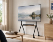Easel Studio Mobilt TV-stativ med hjul – Svart