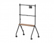 Easel Studio Mobilt TV-stativ med hjul – Svart