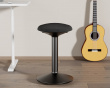 Ergonomisk Høydejusterbar Vobble Stol - Svart