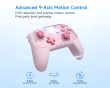 S10 Lite Trådløs Kontroller for Nintendo Switch 2 - Rosa
