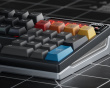 DP104 ANSI-tastatur - Mecha Grey [Rye Linear]