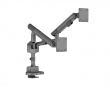Monitorarm med USB-A & USB-C Porter - 2 Skjermer - 17-35
