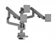 Skjermarm med USB-A & USB-C Porter - 3 Skjermer - 17-27