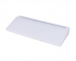 Glass Skrivebord Whiteboard med Stativ 40 cm - Hvit