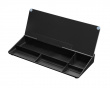 Glass Desktop Whiteboard med Stativ 40 cm - Svart