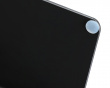Glass Desktop Whiteboard med Stativ 40 cm - Svart