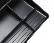 Glass Desktop Whiteboard med Stativ 40 cm - Svart