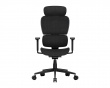 SpineX Pro Ergonomisk Kontorstol i Stoff - Svart