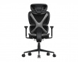 SpineX Pro Ergonomisk Kontorstol i Stoff - Svart