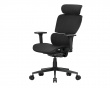 SpineX Pro Ergonomisk Kontorstol i Stoff - Svart