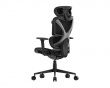 SpineX Pro Ergonomisk Kontorstol i Stoff - Svart