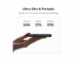 EnerFill FC11 Digital Display Power Bank med Dobbelt Kabel 22.5W 10000mAh - Cosmic Black