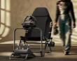 FLEX Sammenleggbar Racing Simulator Cockpit - Svart