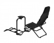 FLEX Sammenleggbar Racing Simulator Cockpit - Svart