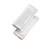 DK68 Magnetic HE Tastatur ANSI [Gateron Wuji] - Hvit