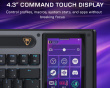 Command KB7 TKL Kablet Gamingtastatur - Svart