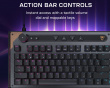 Command KB7 TKL Kablet Gamingtastatur - Svart
