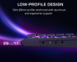 Command KB7 TKL Kablet Gamingtastatur - Svart