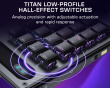 Command KP7 TKL Kablet Gaming-Keypad - Svart