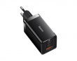 GaN5 Pro Hurtiglader 2C+U 65W - Svart