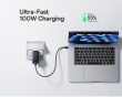 PicoGo AE11 Hurtiglader 2C+U 100W - Svart