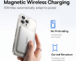 PicoGo AM41 Ultratynn Qi2 Magnetisk Powerbank 27W 10000mAh - Titan