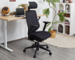Helix Ergonomisk Kontorstol - Svart
