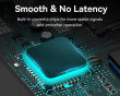 Lite Series 4-ports Type-C HUB-adapter - Svart
