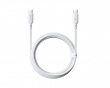 Silky Series Hurtiglading Kabel Type-C til Type-C 100W - 2m - Hvit