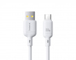 Silky Series Hurtiglading Kabel USB til Type-C 100W - 1m - Hvit